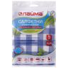 Салфетки универсальные, 30х38 см, КОМПЛЕКТ 5 шт., 75 г/м2, ПЕРФОРАЦИЯ, вискоза (спанлейс), LAIMA, 605483