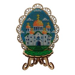 Набор для вышивки пасхального яйца WoodStitch, 11*15, PSH-003