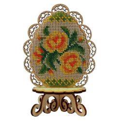 Набор для вышивки пасхального яйца WoodStitch, 11*15, PSH-016