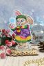 набор для вышивания "Жар-птица" Зайка со снежинкой Р-860